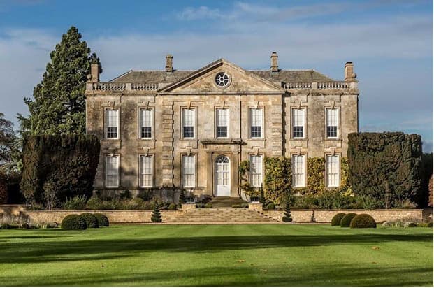 A placeholder image of a school building for the header